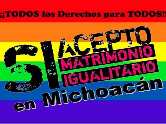 El matrimonio gay en Michoacán ya es legal